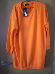LADIES FLEECY STYLE PULLOVER ~ BY A.X. PARIS ~ UK SIZE 24/26 ~ BNWT - Picture 1 of 2
