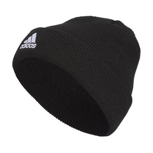 Adidas Black F23 Knit Beanie Hat Kids Sport Logo Embroidered 3D Badge - Picture 1 of 6