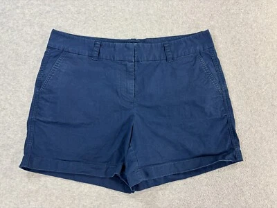 Shorts casuais Vineyard Vines mistura de algodão (tamanho feminino 12) azul - 5" - Imagem 1 de 4