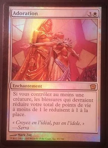 Adoration PREMIUM / FOIL VF 9ème édition - French Worship 9th - Magic Mtg - Picture 1 of 1
