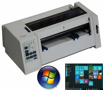 A4 A5 Stampante ad Aghi Dot Lexmark 2380 Compatibile Con Windows XP Win 7 10 - Bild 1 von 2