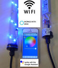 SMART WiFi LED Gabionen Leuchte Lampe 1,40m RGB (Farbe) + Kalt Wei -#3463