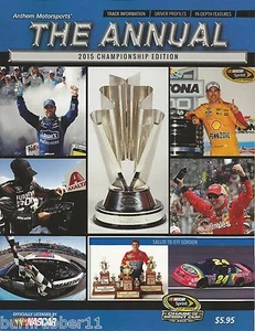 2015 NASCAR HYMNE MOTORSPORT MEISTERSCHAFT AUSGABE JEFF GORDON LOGANO MAGAZIN - Bild 1 von 1