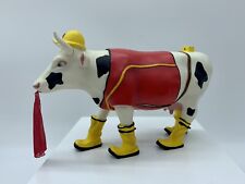 Cow Parade Figurine Udder Cowstruction #7248 Year 2002 Flaw