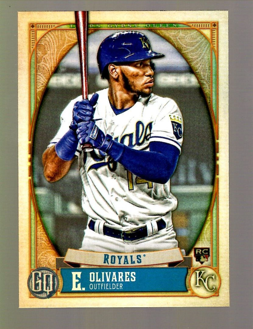 2021 Topps Gypsy Queen 4 Edward Olivares - Kansas City Royals RC