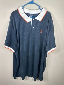 NWT Psycho Bunny Mens Shirt 4XL Greyson Terry Polo Navy Logo Short Sleeve Soft - Picture 1 of 6