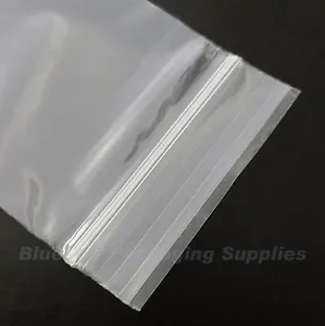 100 Grip Seal Clear Resealable Poly Bags 5" x 7.5" - Picture 1 of 3