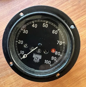 Velocímetro Austin Seven 7 Ulster 100 Mph Smiths Nippy TT Speedy 7 Funciona Speedo - Imagen 1 de 6