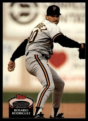 1992 Stadium Club #697b Rosario Rodriguez - Image 1 of 2