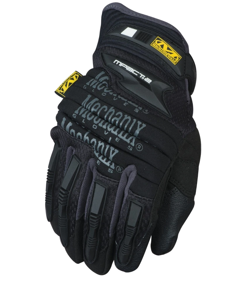 BRAND NEW Mechanix Wear M-Pact 2 II Gloves Black Impact Size XXXL Large 3XL - image 1 of 4
