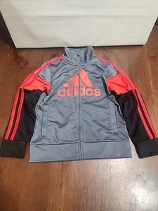 Adidas Track Jacket Youth Size 4T - Picture 1 of 14