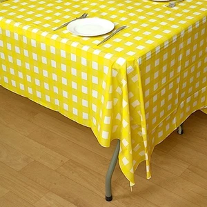 2 RECTANGLE 54x108" Buffalo Plaid TABLE COVERS Checkered Tablecloths Party Event - Picture 1 of 8