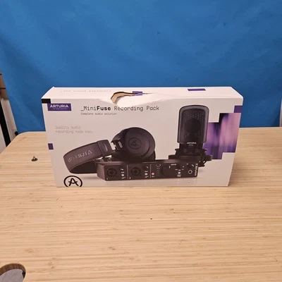 Arturia MiniFuse Recording Pack (Black) - Used - Image 1 of 2