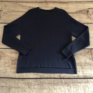 Travis Mathew Sweatshirt S Womens Blue Lacewings Skyloft Relaxed Golf Pullover - Picture 1 of 10