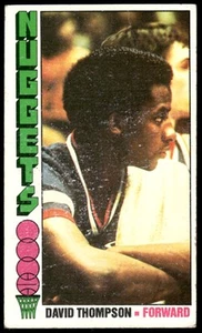 1976-77 Topps #110 David Thompson Rookie Denver Nuggets Very Good 49753 - Picture 1 of 2
