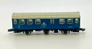Marklín Mini-Club 198701 International Blue Passenger Car No Box - Picture 1 of 7