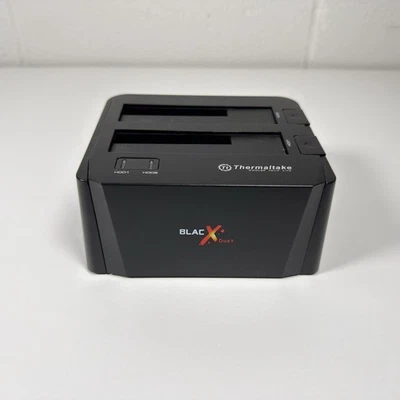 Thermaltake ST0014U BlacX  Dual SATA HDD Docking Station - Image 1 of 4