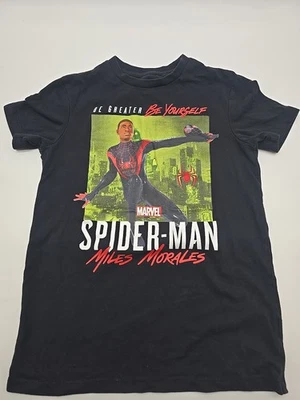 Camiseta Spiderman Juvenil Niño Talla Grande Estampado Gráfico Logo Negro ..#37120 Foto 1 de 4