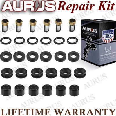 Kit de reparación de inyector de combustible x6 para Dodge Stratus 1995 1996 1997 1998 1999 2000 2,5 L Foto 1 de 4