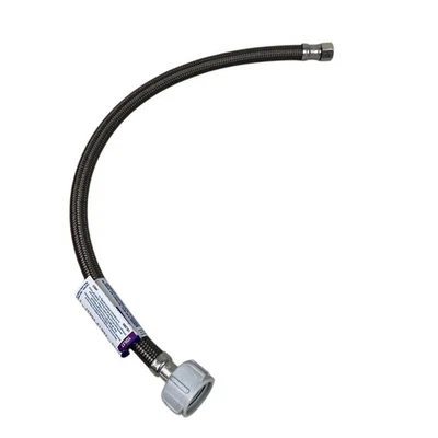 Conector de línea de suministro de inodoro Brasscraft 20 pulgadas polímero trenzado B1-20DLF Foto 1 de 4