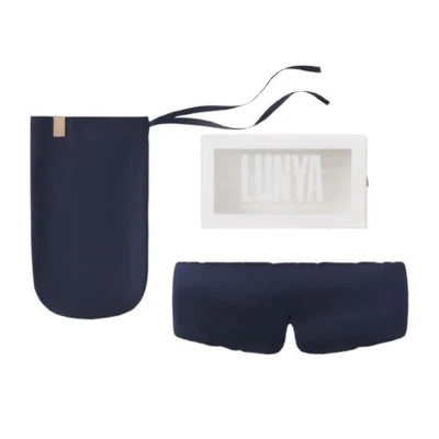 Máscara para dormir Lunya con caja - Máscara para dormir de seda lavable y diadema para Beau... Foto 1 de 4