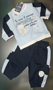 SÜSSES BABY SWEATSHIRT KOMPLETT DODIPETTO 0-3 Monate cm. 56/62 - Bild 1 von 4