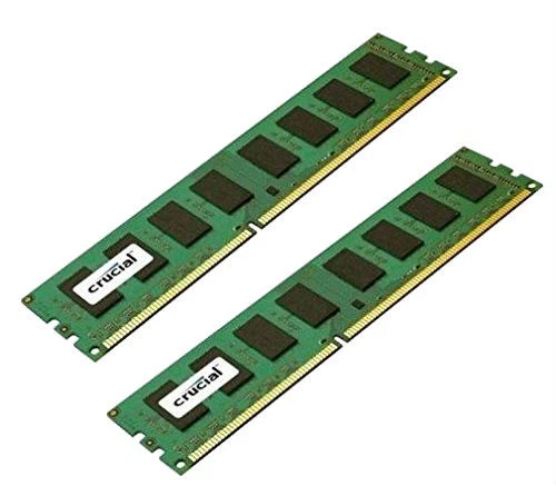 Crucial 8GB Kit 2x 4GB DDR3 1600MHz PC3-12800 240 Pin Desktop Memory RAM 1600 8G - Image 1 of 1