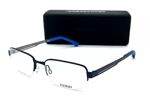 FLEXON E1047 412 Navy / Demo Lens 52mm Eyeglasses - Picture 1 of 4