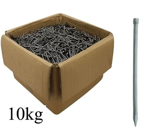 3" - 75mm x 3.75mm  Bright - Lost Head Nails 10kg Bucket (1500 approx) - Picture 1 of 1