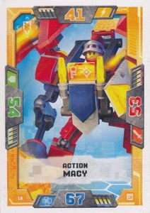 LEGO Nexo Knights Sammelkarten Serie 2 - 18 - Action Macy - Helden - Bild 1 von 1