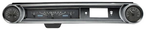 Dakota Digital 1965 Chevy Impala sistema de calibre analógico negro blanco VHX-65C-IMP-K-W - Imagen 1 de 4