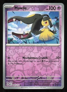 Mawile 089/197 Reverse Holo Near Mint Pokemon TCG S&V Obsidian Flames OBF - Picture 1 of 1