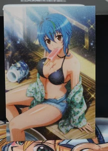 Xenovia Quarta Bikini Pop High School DxD Sexy Waifu Textured Custom Card - Picture 1 of 3