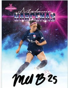 Melanie Barcenas 2023 Retro Rookie Signature Series Autograph Rare 70/89 Real