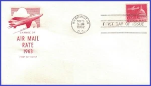 USA3 #C64 U/A HOUSE OF FARNAM FDC avión y capitolio - Imagen 1 de 1