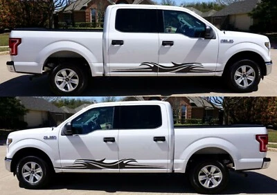 2 适用于福特 F150 Raptor SVT 下部 2009 - 2014 车身侧门条纹贴花 — 第 1/4 张图片