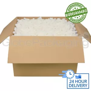 6 Kubikfuß Fuß ECOFLO biologisch abbaubar lose Hohlraumfüllung Verpackung Erdnüsse * 24 Stunden * - Bild 1 von 5