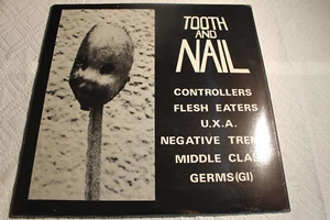 Tooth And Nail SEALED LP PUNK Germs Flesh Eaters UXA Negative Trend Middle Class - Picture 1 of 2