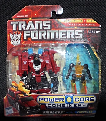 Hasbro Transformers Power Core Combiners Smolder Chopster Diaclone 2010 NY Foto 1 de 2