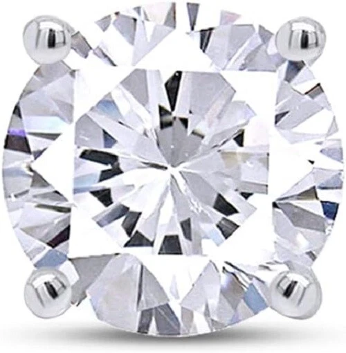 2/7ct Lab Grown Diamond Basket Screw Back Single Stud Earring in 14k Solid Gold - Image 1 of 1