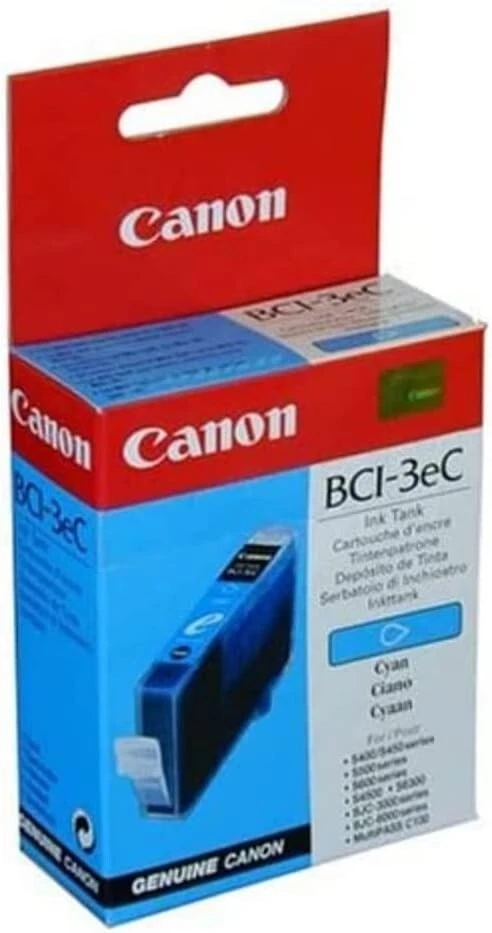 Cartuccia Originale Canon BCI-3eC Ciano - 4480A002 - Immagine 1 di 1