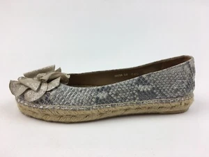DONALD J PLINER Maria Womens Espadrille Flats Size 6 M, Reptile Metallic 2308 - Picture 1 of 8