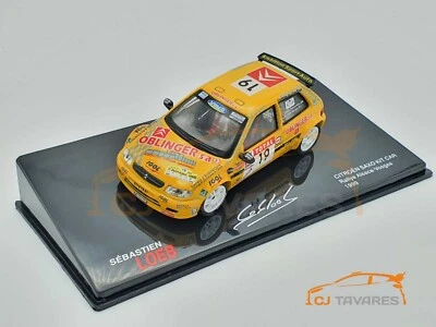 ALTAYA CITROEN SAXO KIT AUTO #19 SEBASTIEN LOEB RALLYE ALSCE - VOSGES 1999 1/43 - Immagine 1 di 3