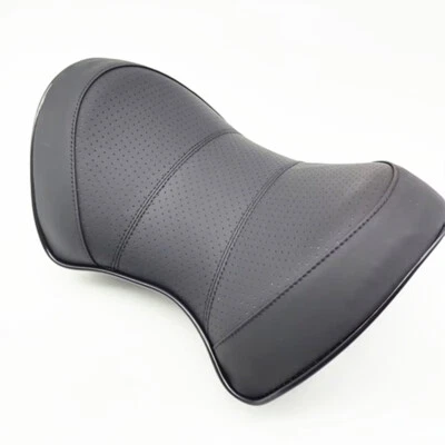 Memory Foam Car Seat Headrest Pad Leather Neck Pillow Head Rest Support Cushion - Image 1 of 4