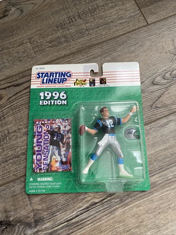 KERRY COLLINS Carolina Panthers Rookie 1996 Starting Lineup Action Figure MIP! Cover