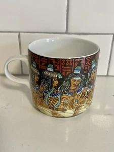 F.M & Co Fine Royal Porcelain-Egyptian - Mug Fathi Mahmoud - Picture 1 of 11