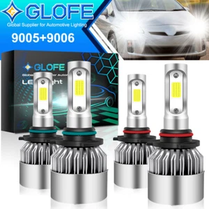 LED Headlights Bulbs Combo Kit For Chrysler PT Cruiser 2001-2005 High Low Beam - Picture 1 of 9