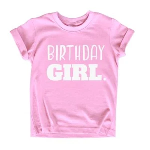 birthday girl shirt girls birthday tee outfit toddler baby 1st 2nd 3rd 4th 5t... - Picture 1 of 5