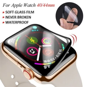 morbido Copertura completa Pellicola flessibile For Apple Watch Series 6 5 4 SE - Zdjęcie 1 z 14