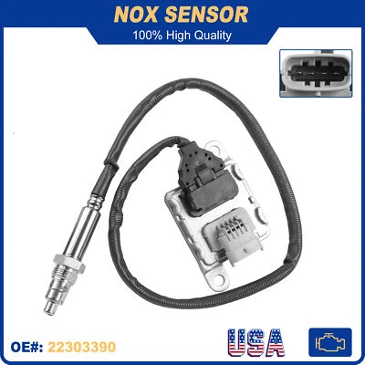 1x 4Pins! Nox Sensor For Volvo VNL VHD Mack GU5 CHU TD700 CXU 22303390 21479638 - Image 1 of 4